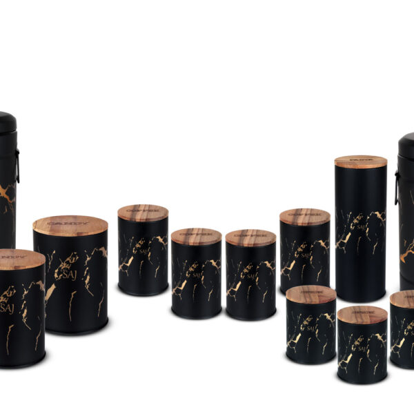 سرویس 12 پارچه درب چوبی طرح دار